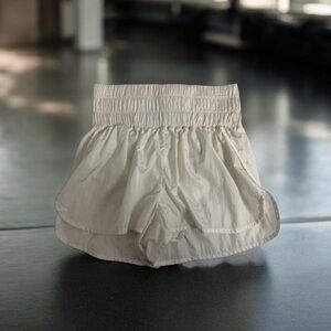 Free People 🏃♀️FP Movement The Way Home Shorts Optic White Size M